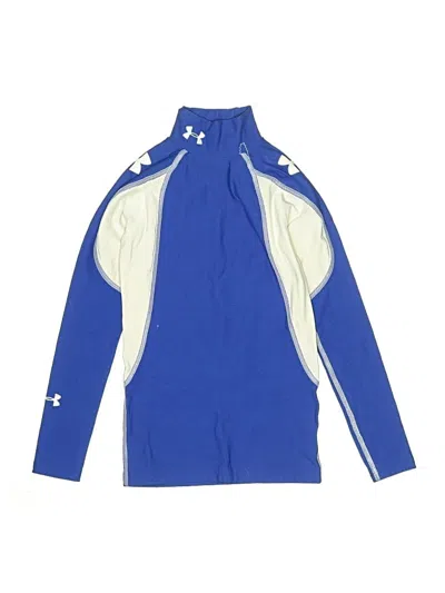 Pre-owned Under Armour Kids' Long Sleeve T-shirt In Blue