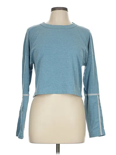 Pre-owned Under Armour Long Sleeve T-shirt In Blue