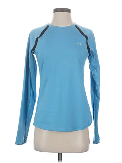 Pre-owned Under Armour Long Sleeve T-shirt In Blue