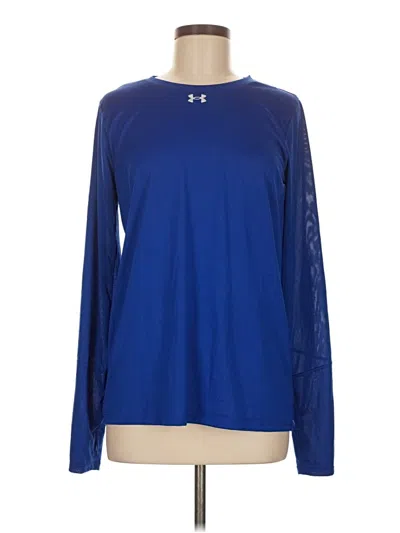 Pre-owned Under Armour Long Sleeve T-shirt In Blue