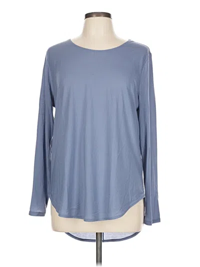 Pre-owned Under Armour Long Sleeve T-shirt In Blue