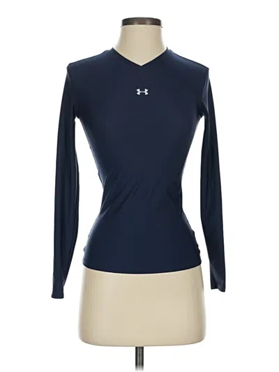 Pre-owned Under Armour Long Sleeve T-shirt In Blue