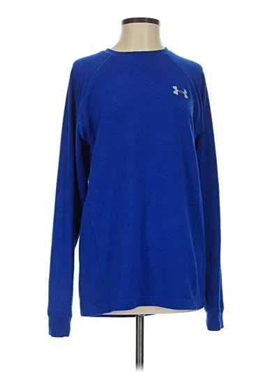 Pre-owned Under Armour Long Sleeve T-shirt In Blue