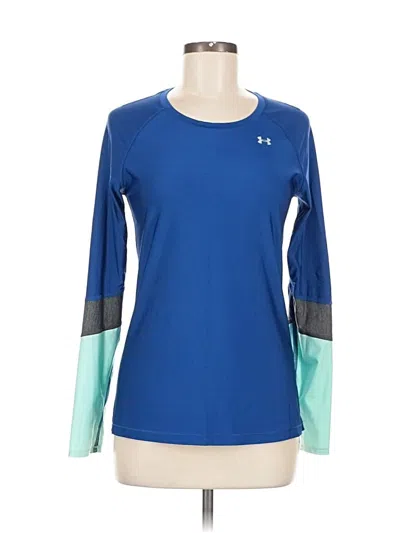 Pre-owned Under Armour Long Sleeve T-shirt In Blue