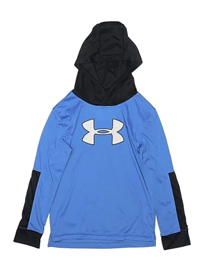 Pre-owned Under Armour Kids' Long Sleeve T-shirt In Blue