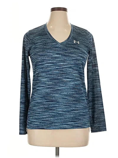 Pre-owned Under Armour Long Sleeve T-shirt In Blue
