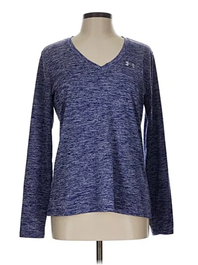 Pre-owned Under Armour Long Sleeve T-shirt In Blue