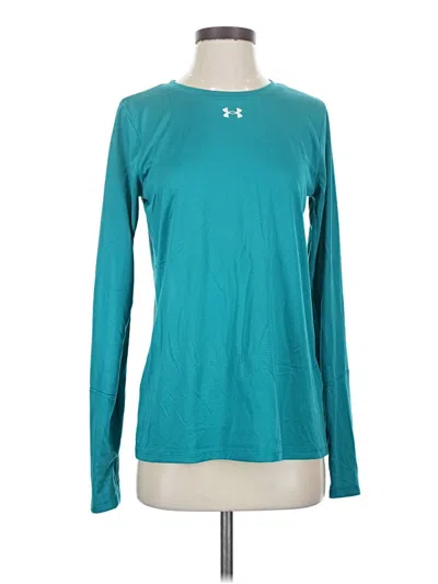 Pre-owned Under Armour Long Sleeve T-shirt In Blue