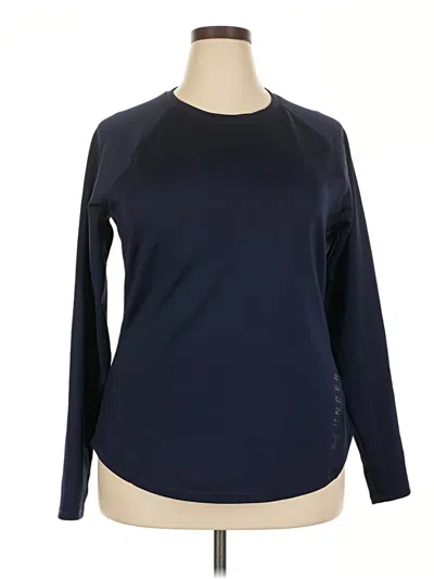 Pre-owned Under Armour Long Sleeve T-shirt In Blue