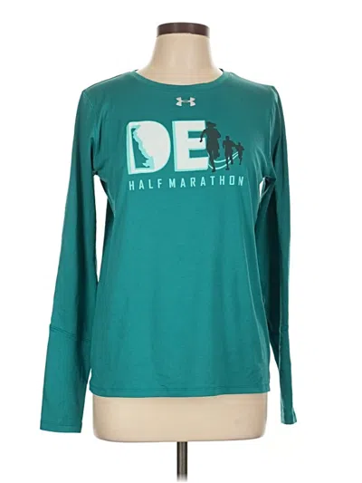 Pre-owned Under Armour Long Sleeve T-shirt In Blue