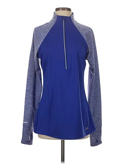 Pre-owned Under Armour Long Sleeve T-shirt In Blue