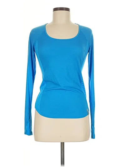 Pre-owned Under Armour Long Sleeve T-shirt In Blue