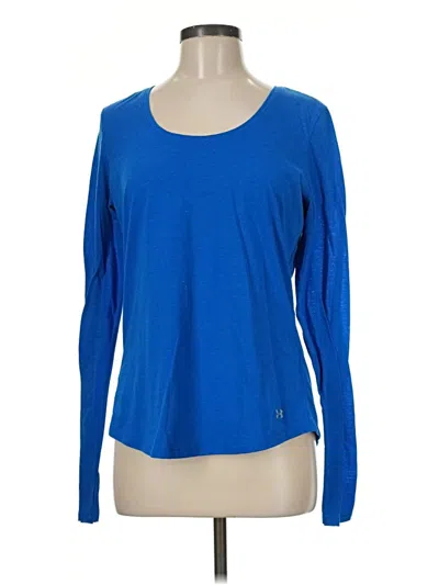 Pre-owned Under Armour Long Sleeve T-shirt In Blue