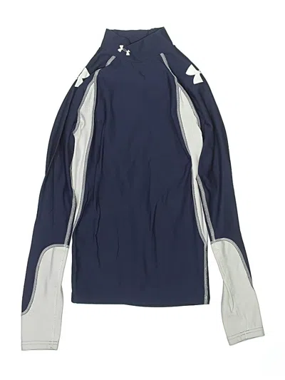 Pre-owned Under Armour Kids' Long Sleeve T-shirt In Blue