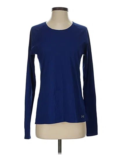 Pre-owned Under Armour Long Sleeve T-shirt In Blue
