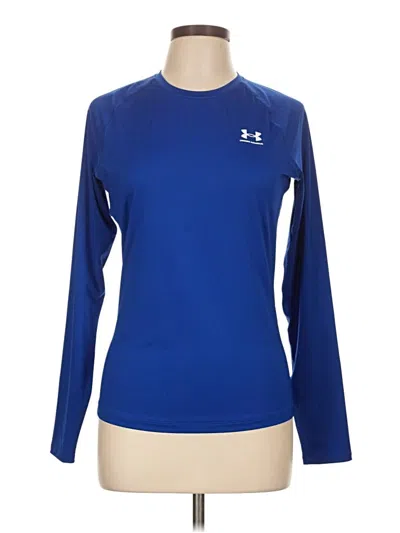Pre-owned Under Armour Long Sleeve T-shirt In Blue