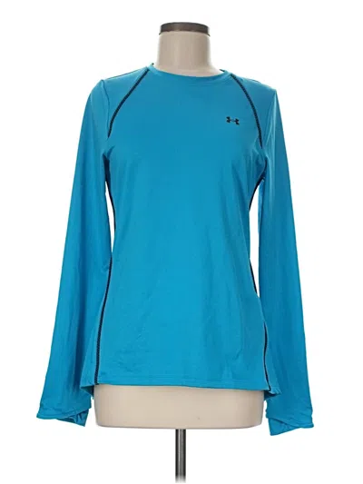 Pre-owned Under Armour Long Sleeve T-shirt In Blue