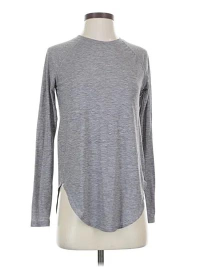 Pre-owned Under Armour Long Sleeve T-shirt In Gray