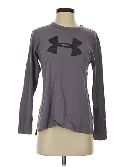 Pre-owned Under Armour Long Sleeve T-shirt In Gray