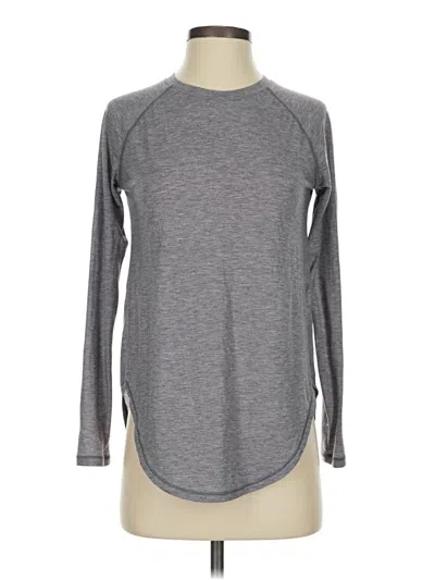 Pre-owned Under Armour Long Sleeve T-shirt In Gray