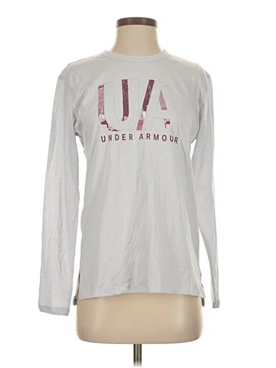 Pre-owned Under Armour Long Sleeve T-shirt In Gray