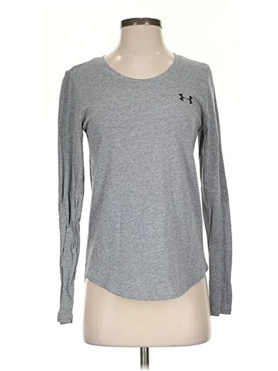 Pre-owned Under Armour Long Sleeve T-shirt In Gray