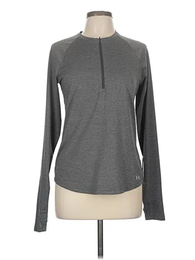 Pre-owned Under Armour Long Sleeve T-shirt In Gray