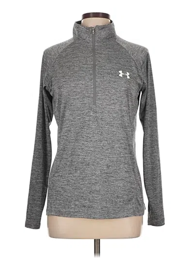 Pre-owned Under Armour Long Sleeve T-shirt In Gray