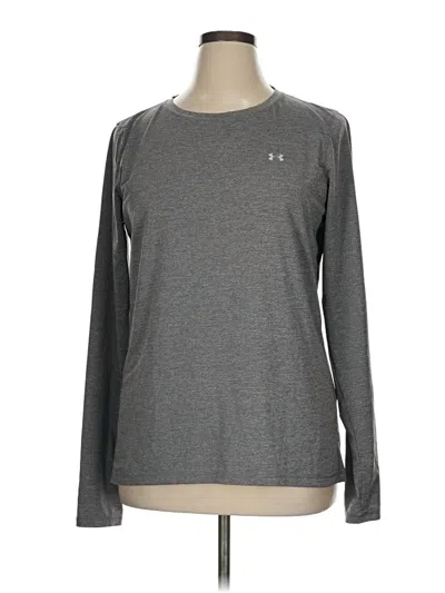 Pre-owned Under Armour Long Sleeve T-shirt In Gray