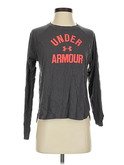 Pre-owned Under Armour Long Sleeve T-shirt In Gray