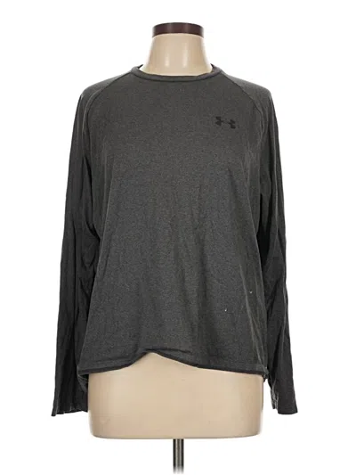 Pre-owned Under Armour Long Sleeve T-shirt In Gray