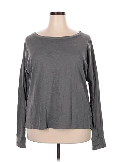 Pre-owned Under Armour Long Sleeve T-shirt In Gray