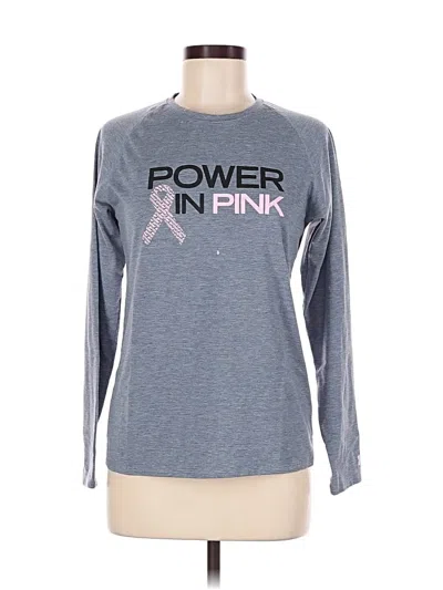Pre-owned Under Armour Long Sleeve T-shirt In Gray