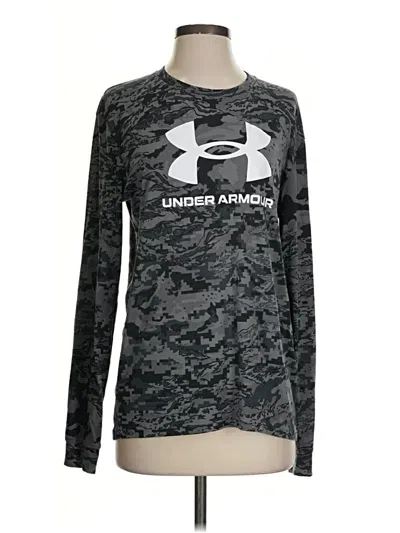 Pre-owned Under Armour Long Sleeve T-shirt In Gray