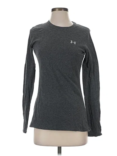 Pre-owned Under Armour Long Sleeve T-shirt In Gray