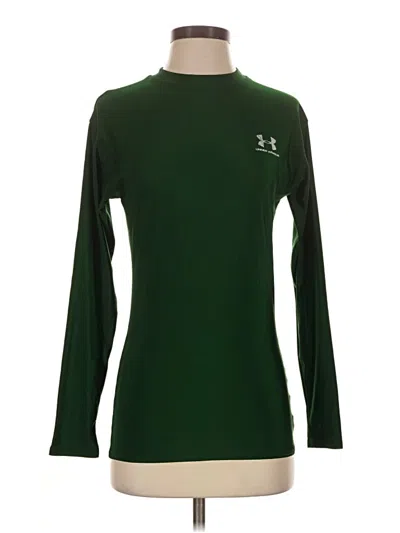 Pre-owned Under Armour Long Sleeve T-shirt In Green