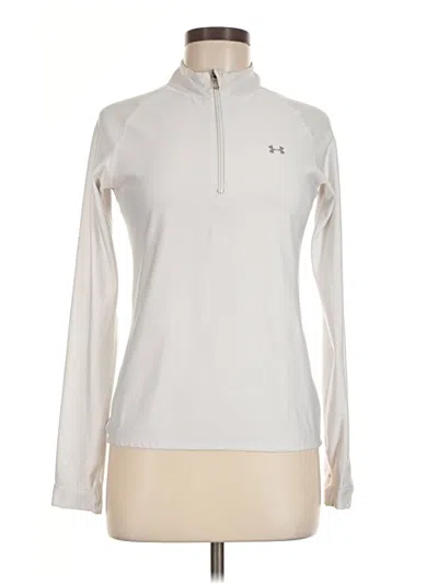Pre-owned Under Armour Long Sleeve T-shirt In Ivory