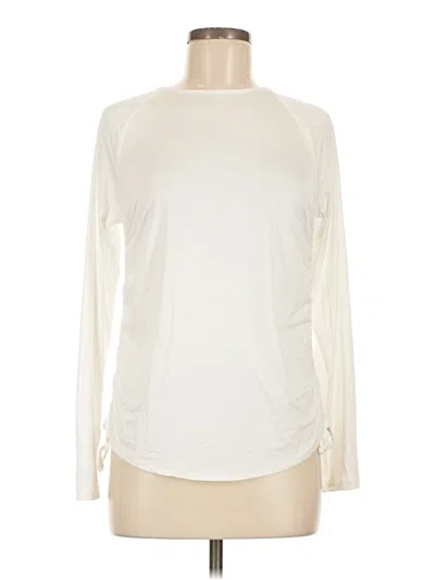Pre-owned Under Armour Long Sleeve T-shirt In Ivory