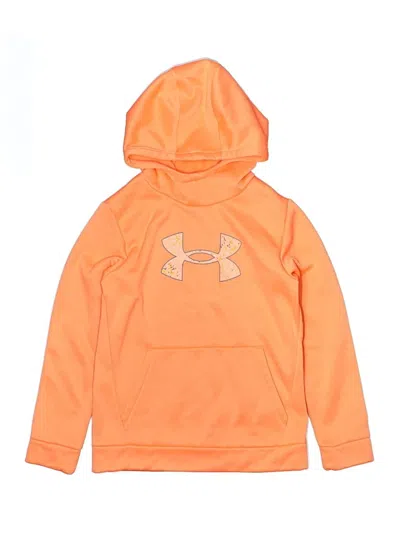 Pre-owned Under Armour Kids' Long Sleeve T-shirt In Orange