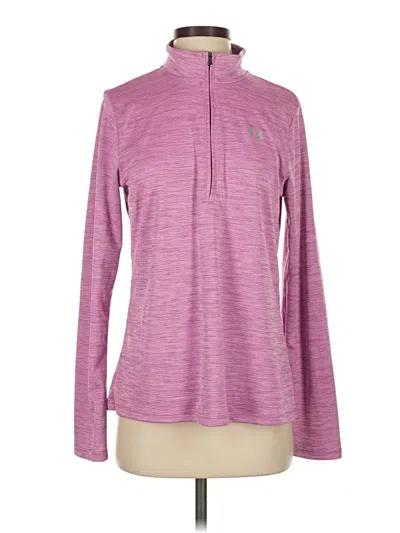 Pre-owned Under Armour Long Sleeve T-shirt In Pink