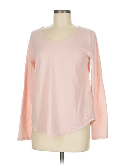 Pre-owned Under Armour Long Sleeve T-shirt In Pink