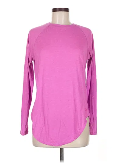 Pre-owned Under Armour Long Sleeve T-shirt In Pink