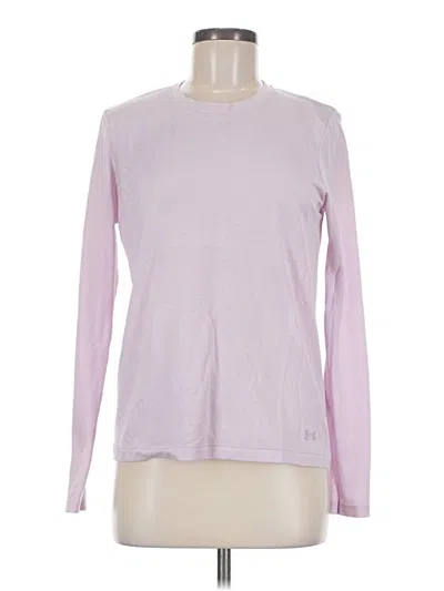 Pre-owned Under Armour Long Sleeve T-shirt In Pink