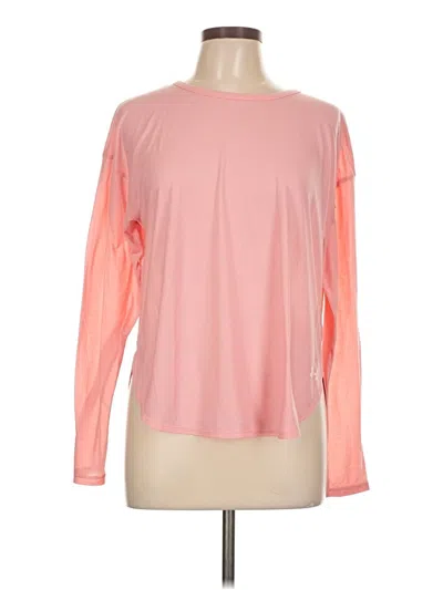 Pre-owned Under Armour Long Sleeve T-shirt In Pink