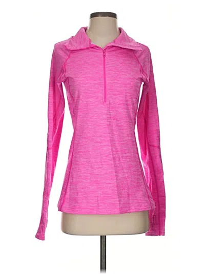Pre-owned Under Armour Long Sleeve T-shirt In Pink