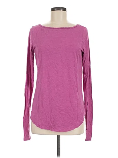 Pre-owned Under Armour Long Sleeve T-shirt In Pink
