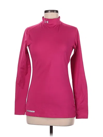 Pre-owned Under Armour Long Sleeve T-shirt In Pink