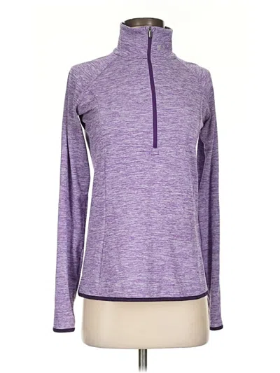 Pre-owned Under Armour Long Sleeve T-shirt In Purple