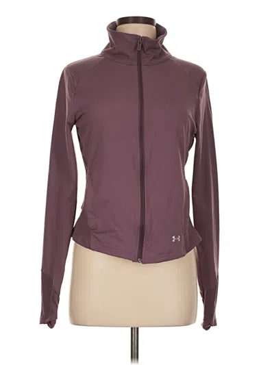 Pre-owned Under Armour Long Sleeve T-shirt In Purple