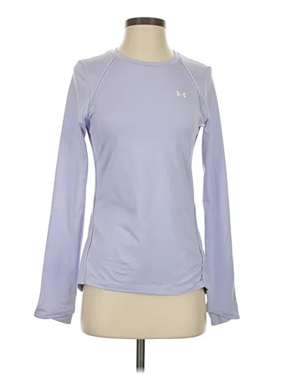 Pre-owned Under Armour Long Sleeve T-shirt In Purple